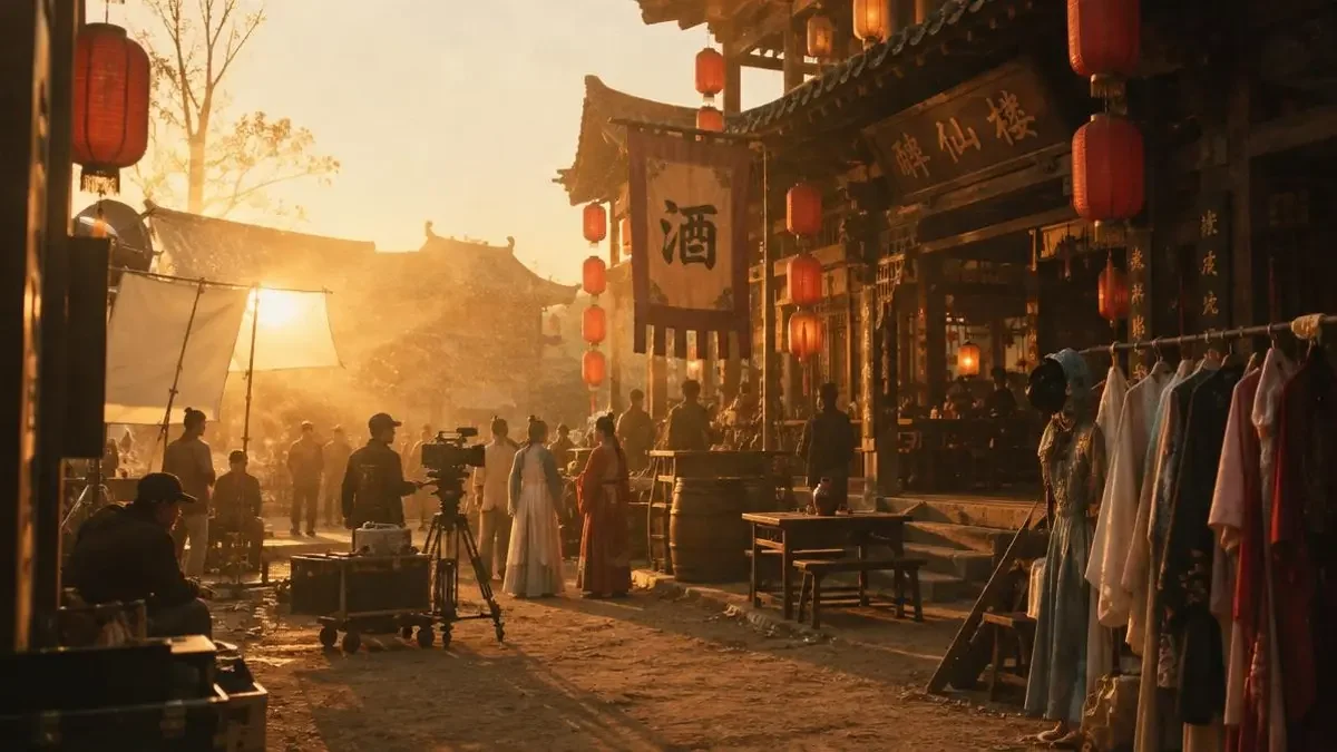 古装短剧的「电影感」是怎么拍出来的 短剧快讯配图 黄果短剧快讯配图:古装短剧的「电影感」是怎么拍出来的